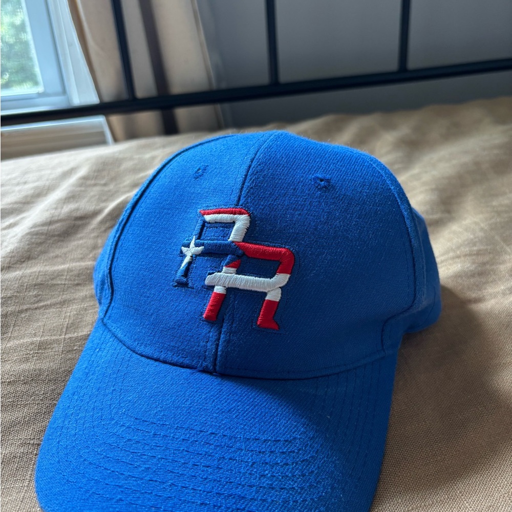 Puerto Rico Baseball Cap with Embroidered Logo
